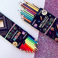 Кольорові олівці Cool for school Neon тригранні 12 кольорів