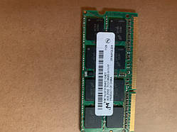 Памʼять Micron 4Gb So-DIMM PC3-10600S DDR3-1333 1.5v (MT16JTF51264HZ-1G4D1)