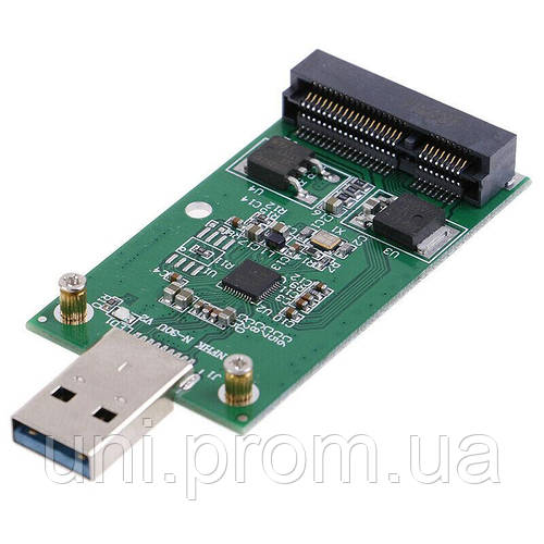 Купить USB 3.0 в mSATA SSD переходник флешка контроллер Mini PCIE ...