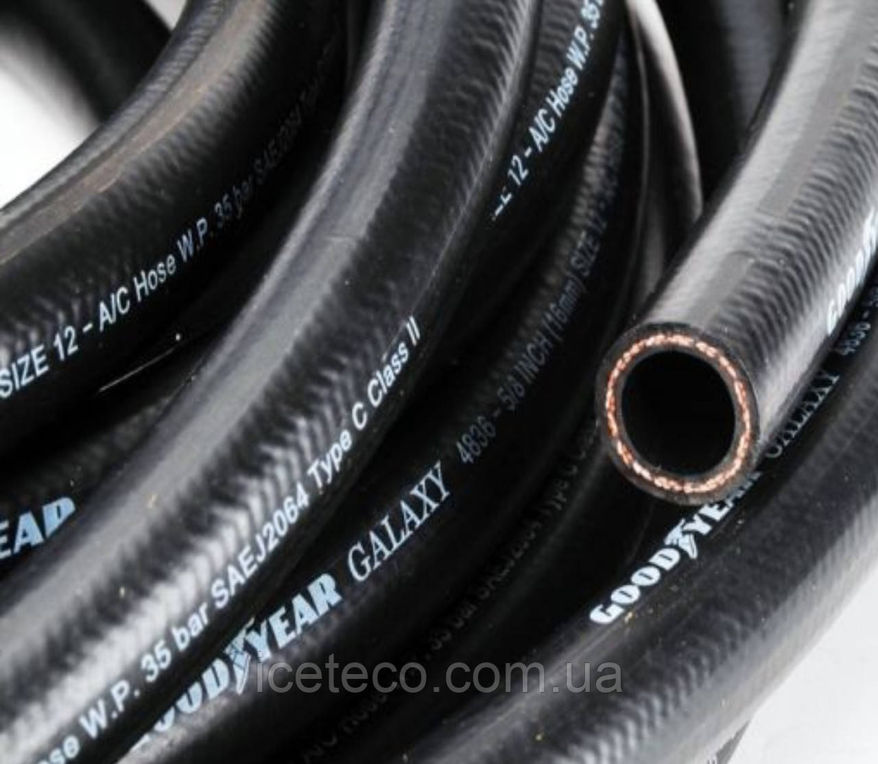 Шланг для автокондиціонера GLXY 4826 5/16 RLS №6 (8mm) R-134a, фото 1