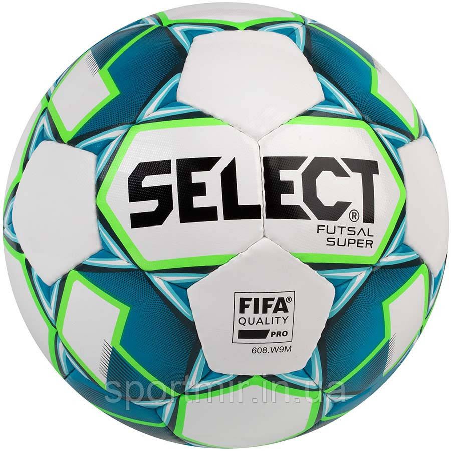 М'яч футзальний Select Futsal Super FIFA NEW (250) білий/син (3613446002), фото 1