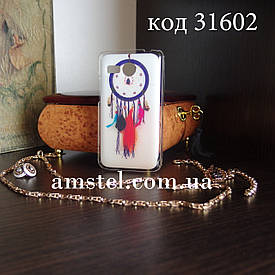 Силіконовий чохол бампер для lenovo a316 з картинкою Ловець снів