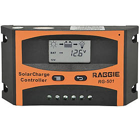 Контролер для сонячної батареї Raggie Solar controler RG-501 20A (3_5120)