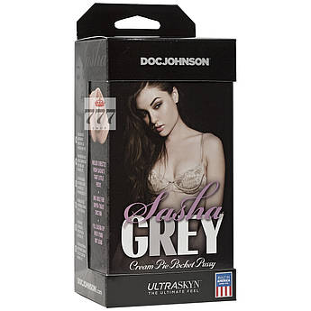 Мастурбатор вагіна Doc Johnson Sasha Grey - Ultraskyn Cream Pie Pocket gigante.com.ua