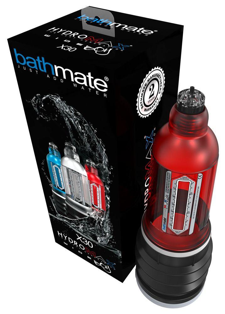 Гидропомпа Bathmate Hydromax 7 WideBoy Red (X30) для члена довжиною від 12,5 до 18 см, діаметр 5,5 см gigante.com.ua