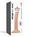 Насадка для страпона Strap-On-Me Dual Density Dildo Flesh S, діаметр 2,7 см, двошарова, гнучка gigante.com.ua, фото 4