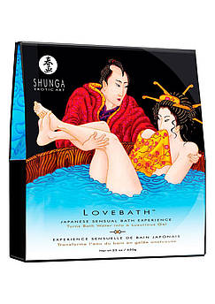 Гель для ванны Shunga LOVEBATH - Ocean temptations 650гр, делает воду ароматным желе со SPA еффектом gigante.com.ua