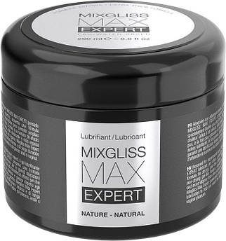 Густа змазка для фістінга і анального сексу MixGliss MAX Expert Nature (250 мл) на водній основі gigante.com.ua