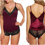 Атласна піжама, фото 6