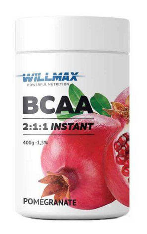 Амінокислоти BCAA Instant 2:1:1 400г смак Willmax, фото 2