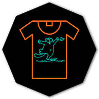 Друк на футболці логотипа, фото, принта