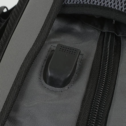 Міський рюкзак для підлітка з захисним бампером USB, фото 2