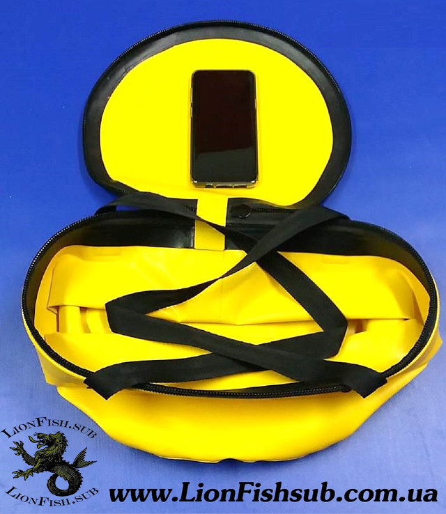 Складное Рыболовное Ведро для прикормки от производителя "LionFish.sub". ПВХ