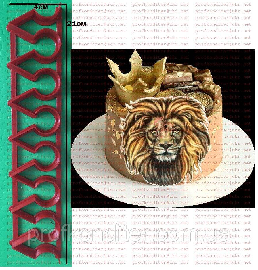Пластикова вирубка "Корона №6"