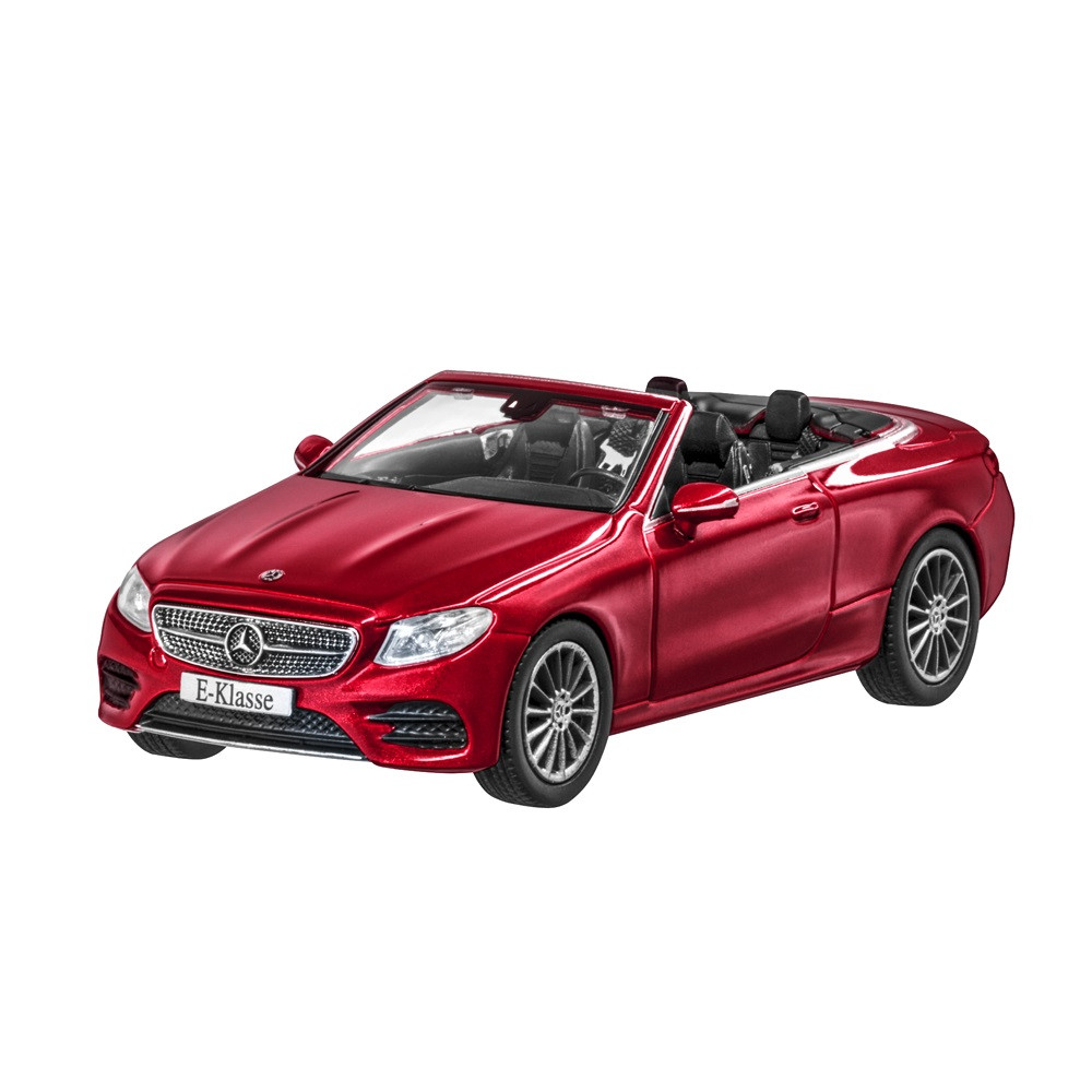 Модель Mercedes-Benz E-Class Cabriolet (A238), AMG Line, Scale 1:43, Designo Hyacinth Red Metallic, артикул