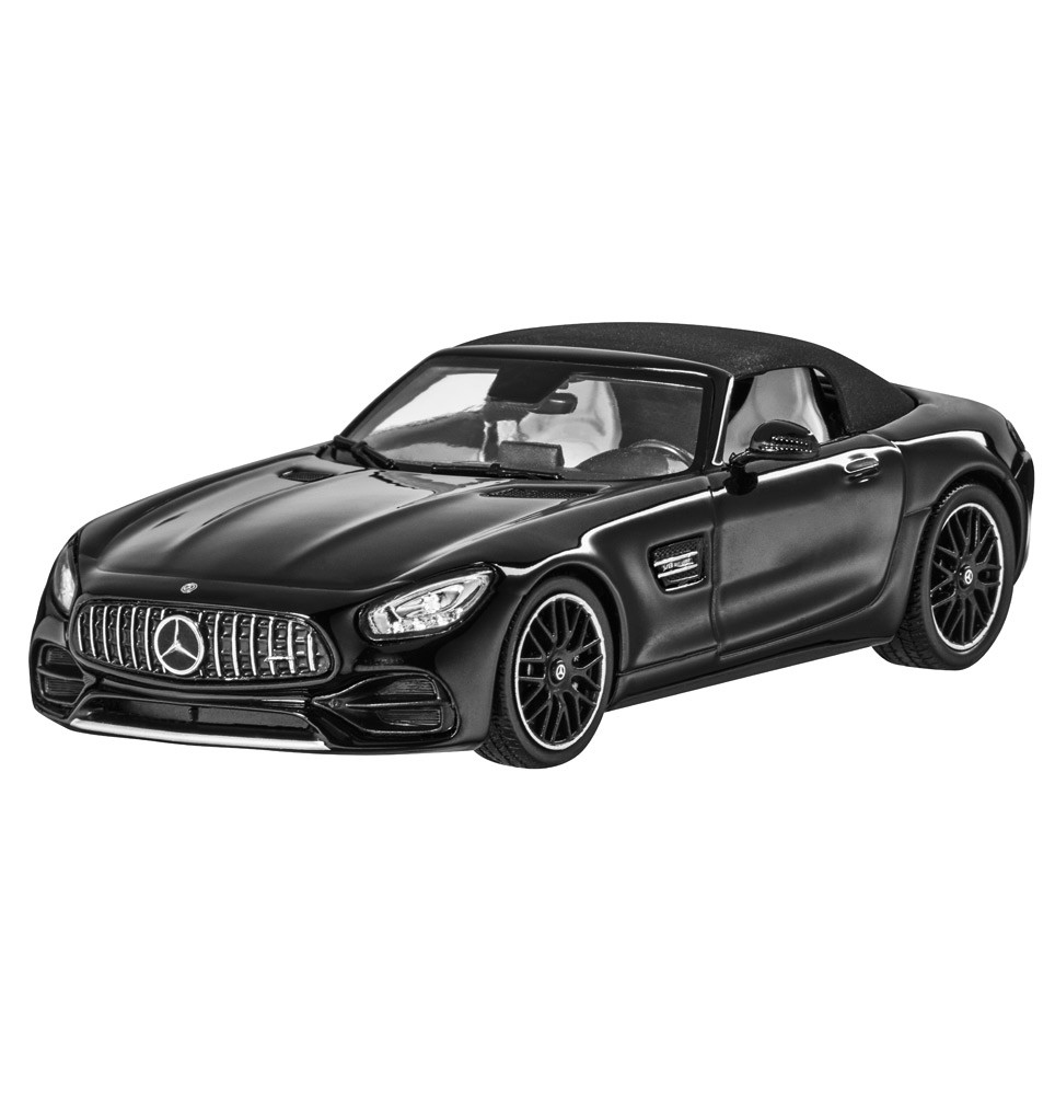 Модель автомобіля Mercedes-AMG GT, Roadster, Magnetite Black Metallic, 1:43 Scale, артикул B66960408
