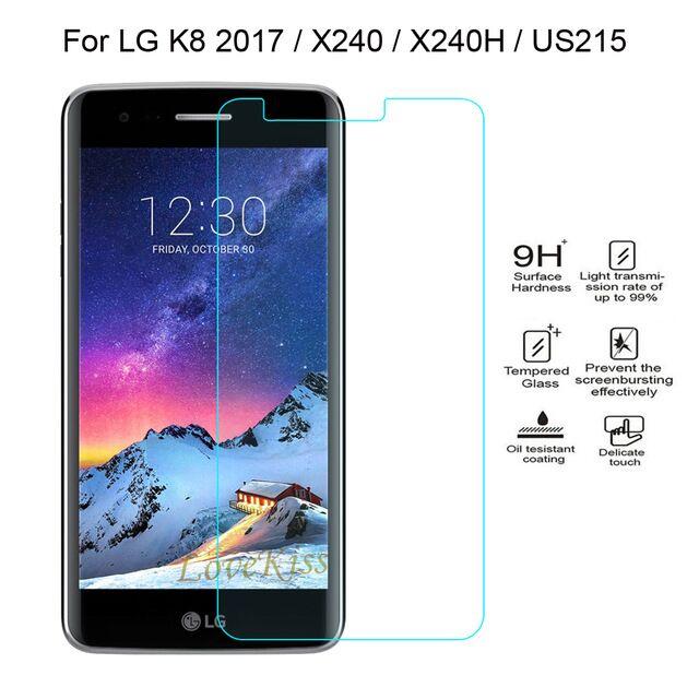 Защитное стекло Deexe Crystal Glass для LG K8 2017 - фото 1 - id-p1226046451