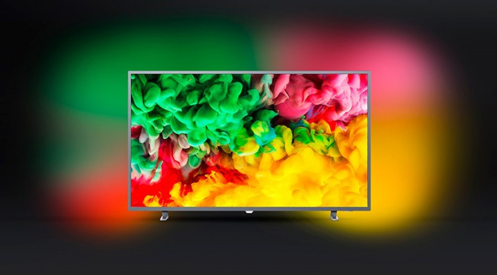 Телевізор Philips 52" Smart-TVB-T2/USB (1920×1080) Android 13.0 Адаптивний 4К/UHD