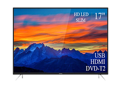 Телевізор для кухні Thomson 17" FullHD/DVB-T2/USB (1366x768)