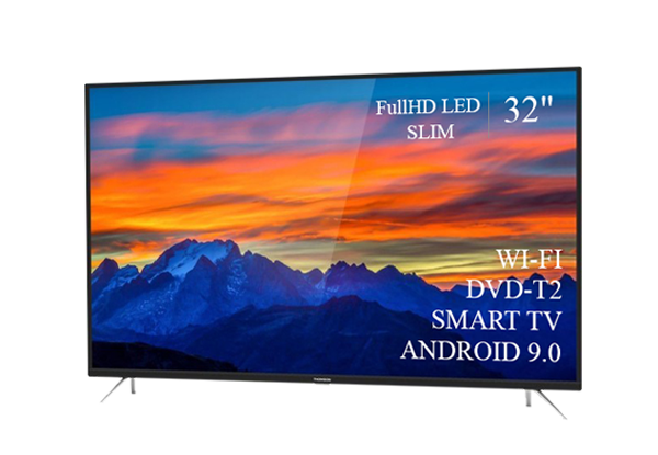 Телевізор Thomson 32" Smart-TV/Full HD/DVB-T2/USB + Пульт (Android 13.0)