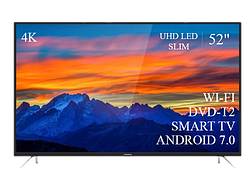 Телевізор Thomson 52" Smart-TVB-T2/USB (1920×1080) Android 13.0 АДАПТИВНИЙ 4К/UHD