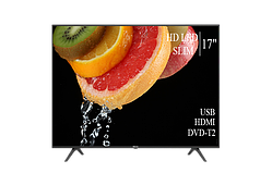 Телевізор 17 дюймів Hisense 17" HD-Ready/DVB-T2/USB (1366x768)