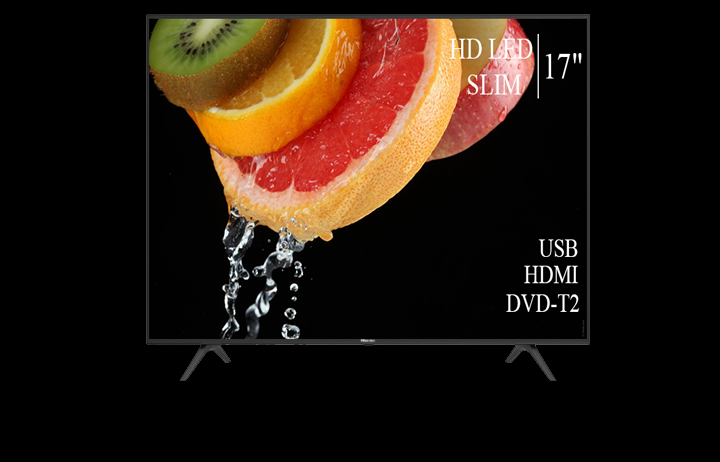 Телевизор 17 дюймов Hisense 17" HD-Ready/DVB-T2/USB (1366x768) - фото 4 - id-p1226063752