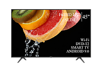 Телевізор Hisense 45" Smart-TV/Full HD/DVB-T2/USB Android 13.0