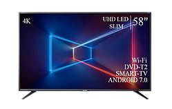 Телевізор Sharp 58" Smart-TVB-T2/USB Android 13.0 4К/UHD