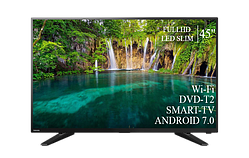 Телевізор Toshiba 45" Smart-TV/Full HD/DVB-T2/USB Android 13.0