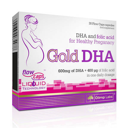 Омега для вагітних OLIMP Gold DHA 30 капс, фото 2