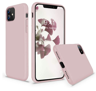 Чохол Silicone Case full для iPhone 11 Pink Sand (айфон 11)