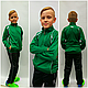 Спортивний костюм зелений підліток дорослий у стилі Mass виробництва Італія, фото 8