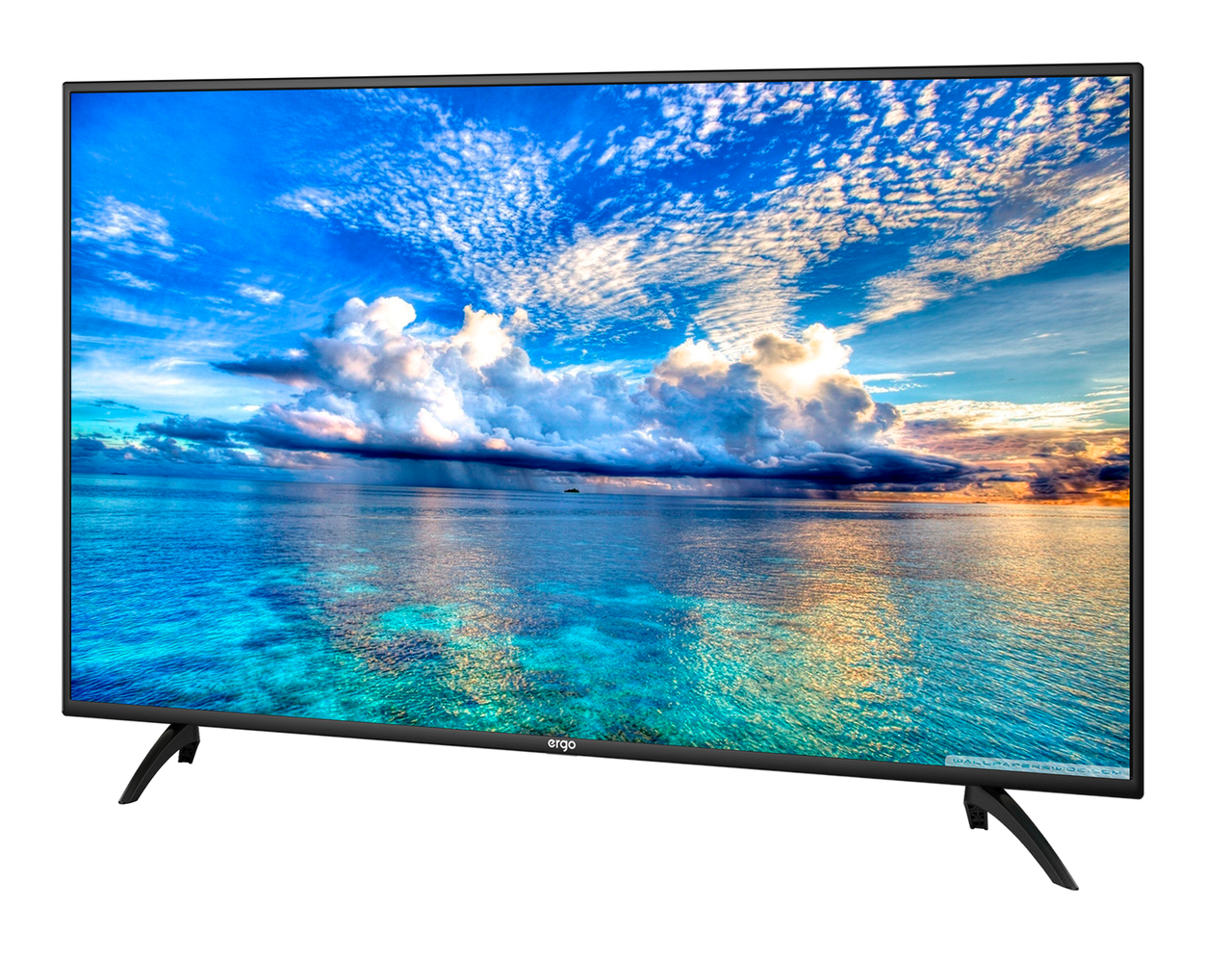 Телевізор Ergo 42" SmartTV (Android 15.0+ ВТ пульт) голосове введення