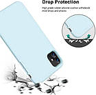 Чохол Silicone Case full для iPhone 11 Mint м'ятний (айфон 11), фото 4