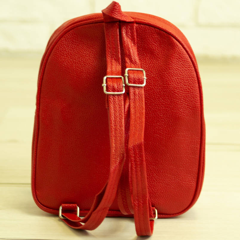 Дитячий рюкзачок ЛОЛ з паєтками - №19-41-2 Червоний, фото 3