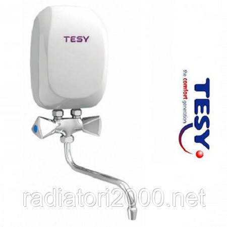 ВОДОНАГРІВАЛЬНИЙ ЕЛЕКТРИЧНИЙ ПРОТОЧНИЙ ТЕССІ СО ЗМЕТЕМ 3,5 КВТ (IWH 35 X01 KI)