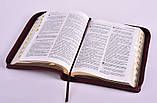 Біблія (переклад І. Хоменка), шкірзам, замок, індекси 15х21 cм, фото 2