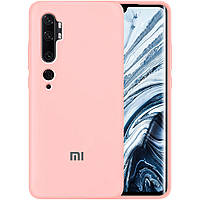 Силикон Original 360 Case Logo Xiaomi Mi CC9 Pro / Note 10 (Розовый)