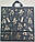 Пакет поліетиленовий з петлевою ручкою великий "Китайці" (44*45) 60мк ДПА (50 шт), фото 3