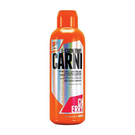 Л-карнітин EXTRIFIT CARNI 120 000 mg 1 л Комплекс для схуднення та зниження ваги, фото 2