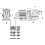 Насос AquaViva LX STP200T (380В, 24 м3/ч, 2HP), фото 4