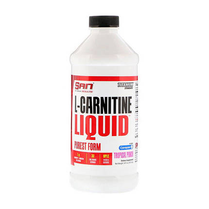 Жіросжігателя SAN L-Carnitine Liquid 473 мл, фото 2