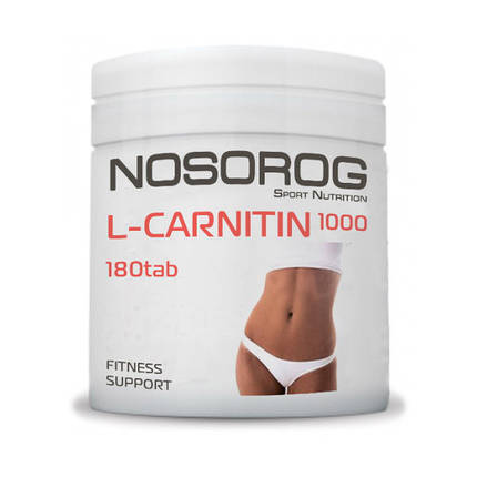 Жіросжігателя Nosorig L-Carnitin 1000 180 таб, фото 2