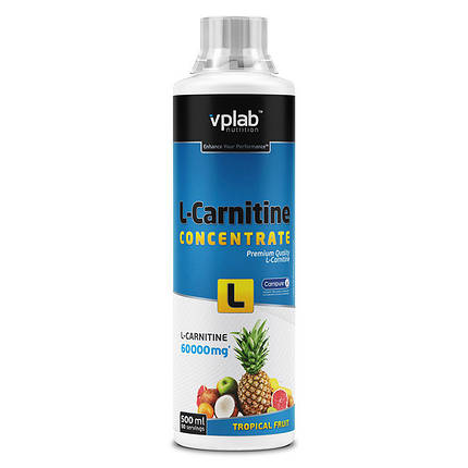 Жіросжігателя VP Lab L-Carnitine 60 000 500 мл, фото 2
