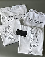 Футболки в стилі Family look для мами, тата та дитини - Лев/Лювиця та діти