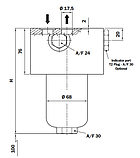 Фільтр напірний MP Filtri FHM0061SAG2, фото 2
