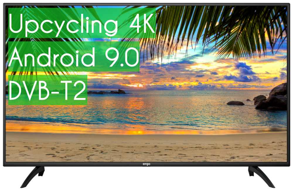 Телевізор Ergo 50" SmartTV (Android 13.0) + UHD 4K ГАРАНТІЯ!