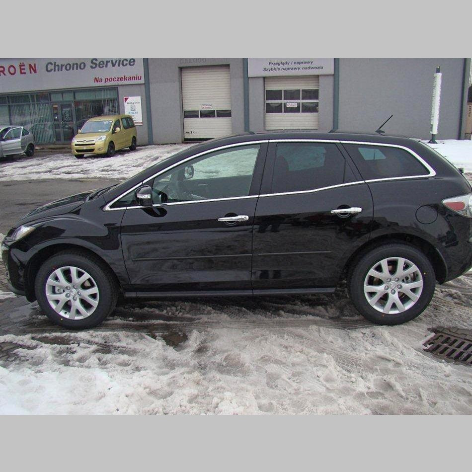 Молдинги на двері для Mazda CX-7 2006-2009, LIFT 2010-2012