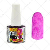 Yo!Nails Чернила INKS - 6, розовый